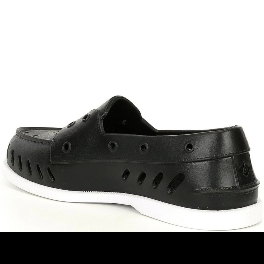 Sperry Men's Authentic Original Float Slip-Ons shoes loafers black - Picture 3 of 10